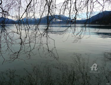 Photographie intitulée "Le lac" par Ana Felidae, Œuvre d'art originale