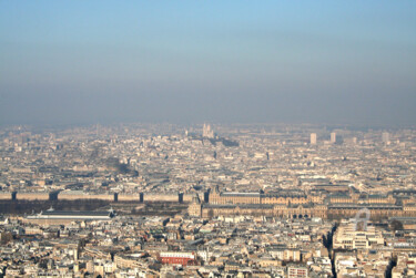 Photography titled "Paris vue d'en haut…" by Ana Felidae, Original Artwork