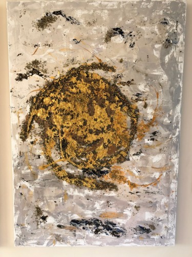 Painting titled "SOL" by Ana Fornieles, Original Artwork, Acrylic