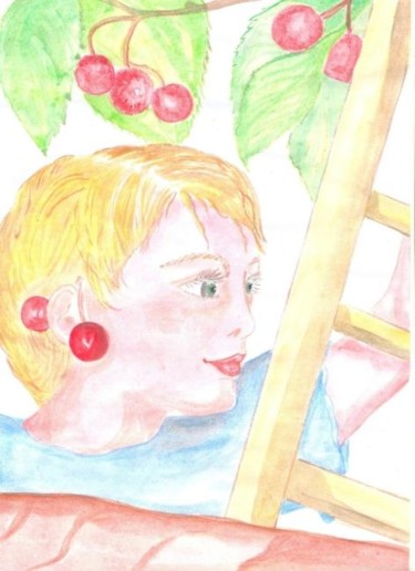 Painting titled "Children`s illustra…" by Ana Macovei, Original Artwork