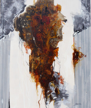 Картина под названием "ABSTRACTO 35" - Ana María Gonzalez Jimenez, Подлинное произведение искусства, Акрил