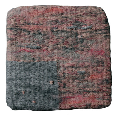 纺织艺术 标题为“FOR IRINA'S SAKE (4)” 由Ana-Maria Panaitescu, 原创艺术品, 挂毯 安装在其他刚性面板上