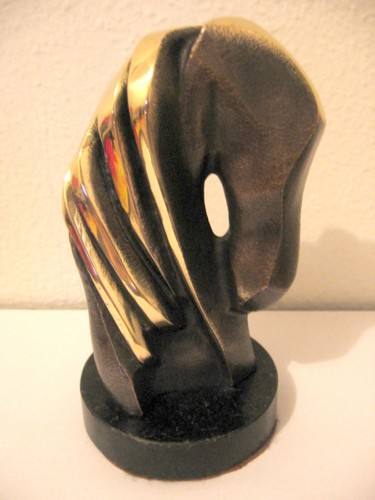 Sculpture titled "Cavalo" by Anamaria Vieira, Original Artwork, Bronze
