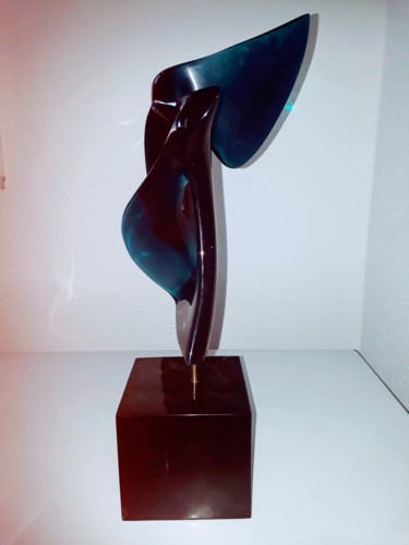 Skulptur mit dem Titel "Pássaros" von Anamaria Vieira, Original-Kunstwerk, Harz