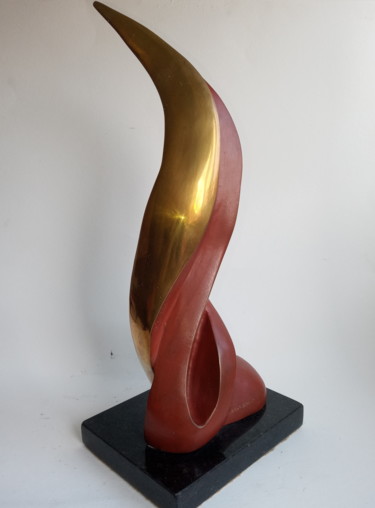 Sculpture titled "Natureza" by Anamaria Vieira, Original Artwork, Bronze