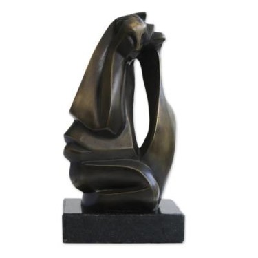Sculpture titled "Multifacetada" by Anamaria Vieira, Original Artwork, Bronze