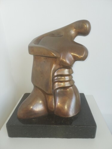 Escultura intitulada "Metamorfose" por Anamaria Vieira, Obras de arte originais, Bronze