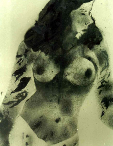 Peinture intitulée "NUDE-1 photopaintin…" par Anandswaroop Manchiraju, Œuvre d'art originale, Autre