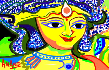 Digital Arts titled "DIETY-4,  DIGITAL A…" by Anandswaroop Manchiraju, Original Artwork, Digital Painting