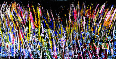 Malarstwo zatytułowany „COLOR ABSTRACTION-5” autorstwa Anandswaroop Manchiraju, Oryginalna praca, Akryl