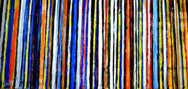 Schilderij getiteld "COLOR ABSTRACTION-6" door Anandswaroop Manchiraju, Origineel Kunstwerk, Acryl