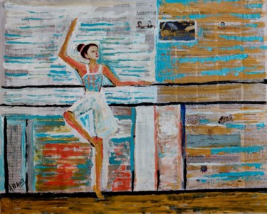Malarstwo zatytułowany „BALLET-12” autorstwa Anandswaroop Manchiraju, Oryginalna praca, Akryl