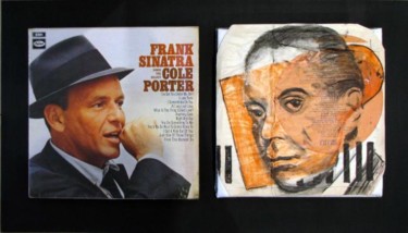 Malarstwo zatytułowany „Franck Sinatra - Co…” autorstwa Ananou, Oryginalna praca, Olej