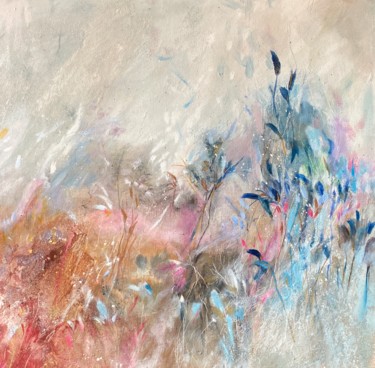 Peinture intitulée "Fleurs des champs/2" par Anany Artiste, Œuvre d'art originale, Pigments