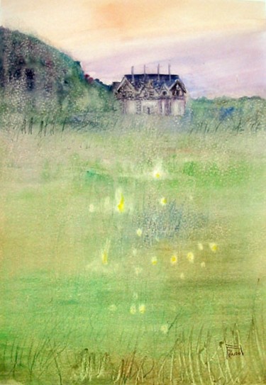 Pintura titulada "Echoes of light" por Ana Pardo - The Lady Of Painting, Obra de arte original, Oleo