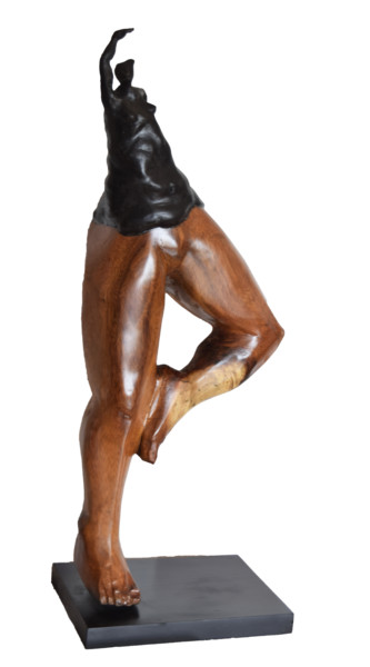 Skulptur mit dem Titel "Learning to dance" von Ana Paula Luna, Original-Kunstwerk, Keramik