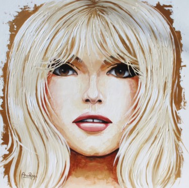 Pittura intitolato "Brigitte Bardot" da Ana Rego, Opera d'arte originale, Olio