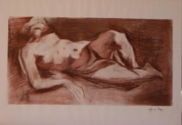 Pintura intitulada "sedução" por Ana Reis, Obras de arte originais