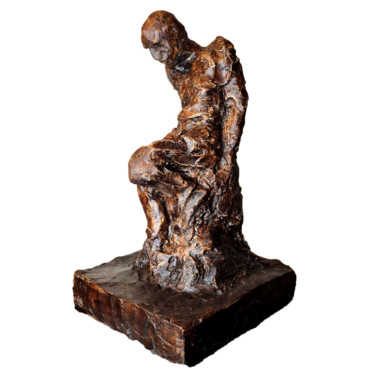 Sculptuur getiteld ""Figura Humana I"/"…" door Ana Sousa Santos, Origineel Kunstwerk, Gips