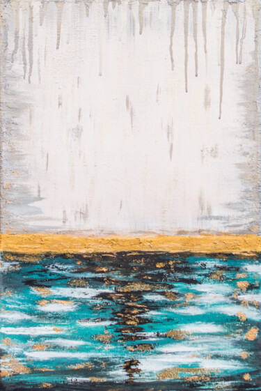 Malerei mit dem Titel "Sea" von Anastacia Gaikova, Original-Kunstwerk, Acryl