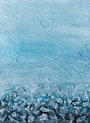 Картина под названием "Turquoise coast" - Anastacia Gaikova, Подлинное произведение искусства, Акрил