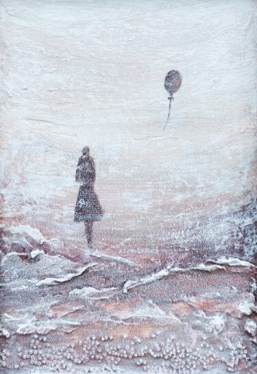 Painting titled "The farewell" by Anastacia Gaikova, Original Artwork, Acrylic