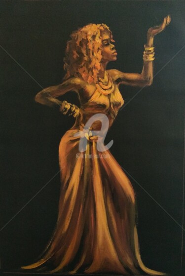 Pittura intitolato "Original acrylic pa…" da Anastasia Akunina, Opera d'arte originale, Acrilico