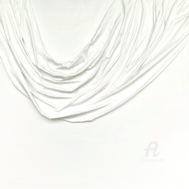 Картина под названием "DÉCOLLETÉ 2-70x70cm…" - Anastasia Grik, Подлинное произведение искусства, Ткань Установлен на Деревян…