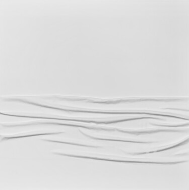 Картина под названием "SNOW LANDSCAPE - 70…" - Anastasia Grik, Подлинное произведение искусства, Ткань