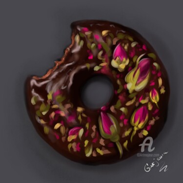 "Donuts" başlıklı Dijital Sanat Anastasia Gurjewa tarafından, Orijinal sanat, Dijital Resim