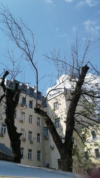 Fotografia zatytułowany „Moscow patio” autorstwa Анастасия Кукина, Oryginalna praca, Fotografia cyfrowa