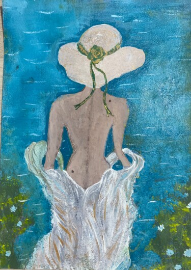 Картина под названием "Желанная" - Анастасия Одоладова, Подлинное произведение искусства, Акрил