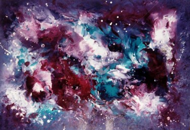 Картина под названием ""COSMIC ABSTRACTION…" - Анастасия Раковчена, Подлинное произведение искусства, Масло