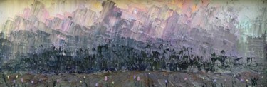 Картина под названием ""Morning rain"" - Anastasia Valaeva, Подлинное произведение искусства, Масло