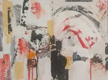 Pintura titulada "Коллаж" por Anastasiia Netsvetaeva, Obra de arte original, Collages