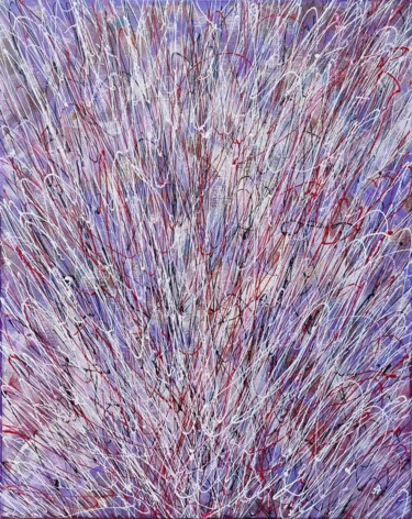 Картина под названием "Spring" - Anastasiia Doro, Подлинное произведение искусства, Акрил Установлен на Деревянная рама для…