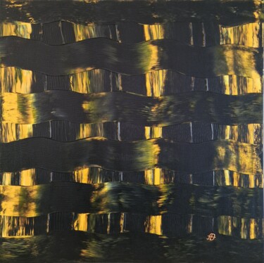 Картина под названием "Deep Light" - Anastasiia Doro, Подлинное произведение искусства, Акрил Установлен на Деревянная рама…