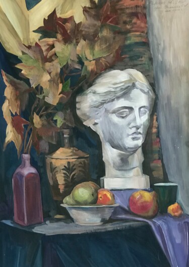 Malerei mit dem Titel "'Venus'" von Anastasija Terskiha, Original-Kunstwerk, Tempera