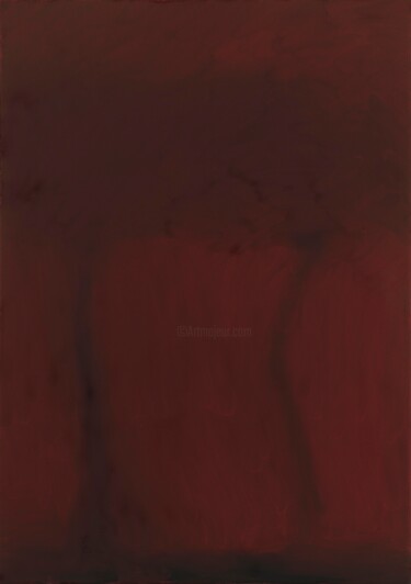 Картина под названием "Untitled Νο6" - Anastasis Ioannou, Подлинное произведение искусства, Масло
