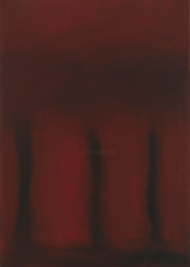 Картина под названием "Untitled Νο5" - Anastasis Ioannou, Подлинное произведение искусства, Масло
