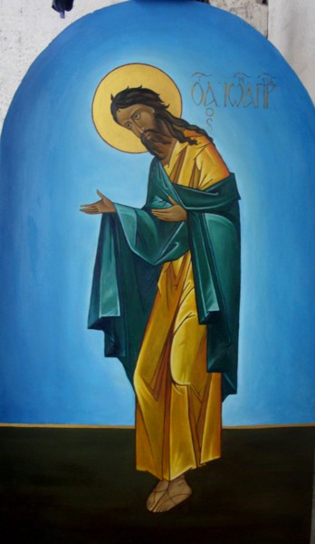 Картина под названием "Иоанн Креститель" - Anastasiya Balysh, Подлинное произведение искусства
