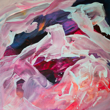 Malerei mit dem Titel "Luminous Waters" von Anastasiya Mare, Original-Kunstwerk, Acryl