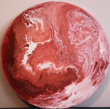 Pittura intitolato "Моя планета" da Anastasiya Shirokova, Opera d'arte originale, Acrilico