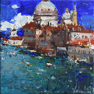 Malerei mit dem Titel "Venice Italy - Orig…" von Anastasiya Valiulina, Original-Kunstwerk, Acryl