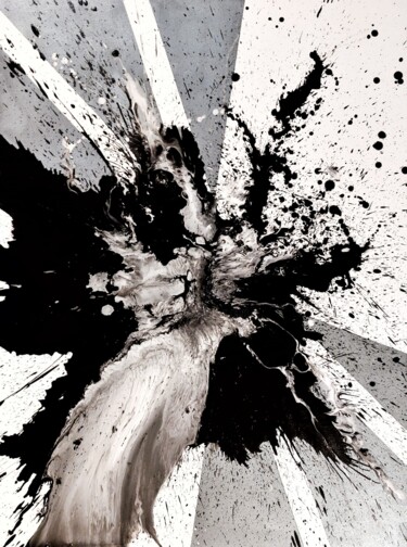 Pittura intitolato "Esplosione" da Anastassia Lo, Opera d'arte originale, Acrilico