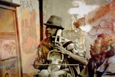 Fotografía titulada "Street musicians" por Anatol Tyshkevych, Obra de arte original, Fotografía digital