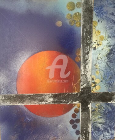Картина под названием "Anatole 92" - Anatole63, Подлинное произведение искусства, Рисунок распылителем краски