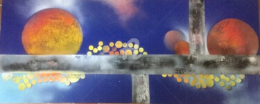 Painting titled "Anatole 95" by Anatole63, Original Artwork, Spray paint