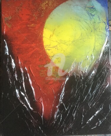 Painting titled "Anatole 107" by Anatole63, Original Artwork, Spray paint