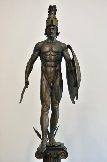 Rzeźba zatytułowany „An allegory of a he…” autorstwa Anatoly Popov, Oryginalna praca, Plastik